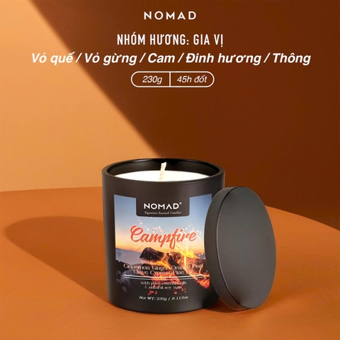 Nến Thơm Nomad Signature Scented Candle 230g - Campfire