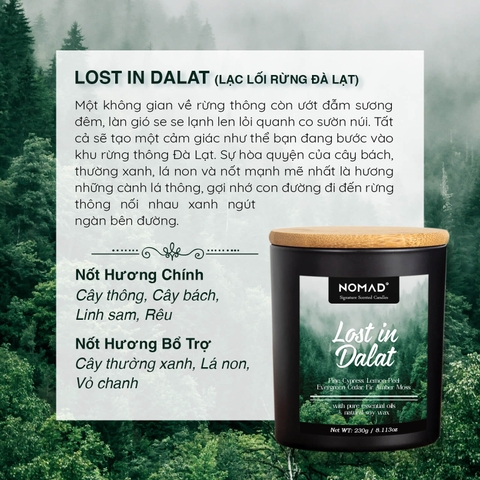 Nến Thơm Nomad Signature Scented Candle - Lost In Dalat