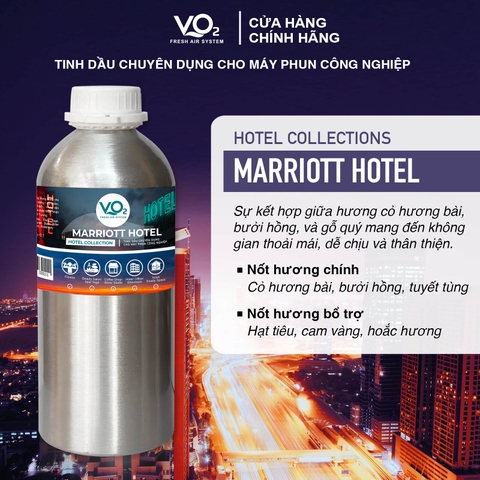 Tinh Dầu Cho Máy Phun Công Nghiệp VO2 Hotel Collection - Marriott Hotel