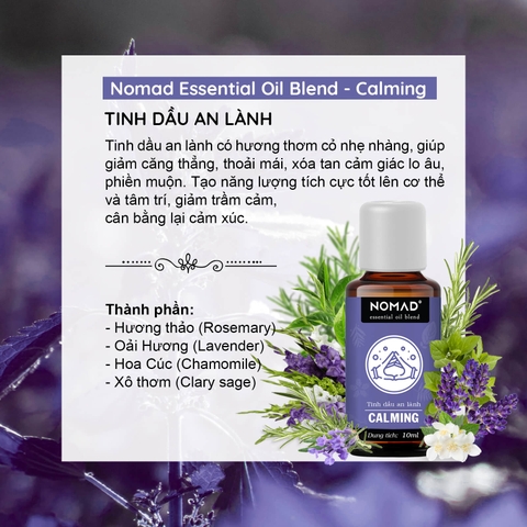 Tinh Dầu An Lành Nomad Essential Oil Blend - Calming