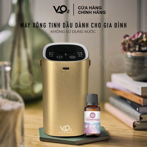 Máy Xông Tinh Dầu Dành Cho Gia Đình VO2 Smart Home Scent Diffuser Không Dùng Nước, Có Sạc Pin Giúp Khử Mùi