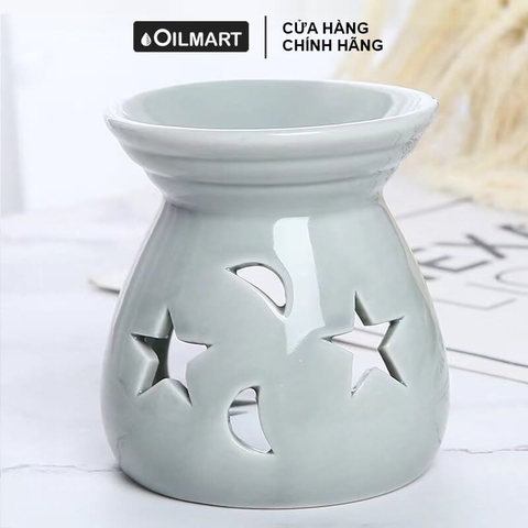 Lọ Gốm Sứ Bát Tràng Đốt Tinh Dầu Nến Tealight