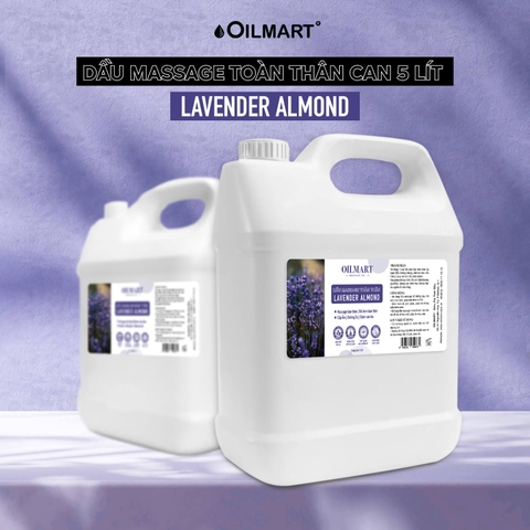 Dầu Massage Body Chuyên Dụng Cho Spa Oilmart - Lavender Almond