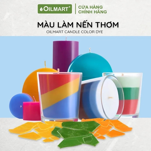 Bột Màu Làm Nến Thơm, Mỹ Phẩm - Nguyên Liệu Màu Nến