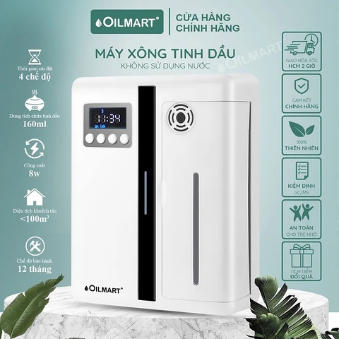 Máy xông tinh dầu công nghiệp Oilmart công suất lớn, diện tích lớn cho Spa, Khách sạn, Nhà hàng, Karaoke, Cửa hàng