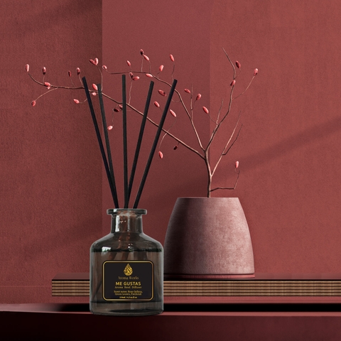 Bộ Tán Hương Que Mây Aroma Works Reed Diffuser 130ml - Me Gustas