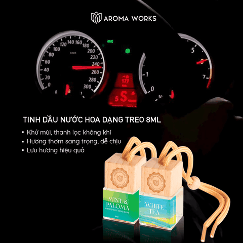 Tinh Dầu Nước Hoa Dạng Treo Aroma Works Car Perfume Diffuser 8ml