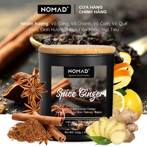 Nến Thơm Nomad Signature Scented Candle - Spice Ginger
