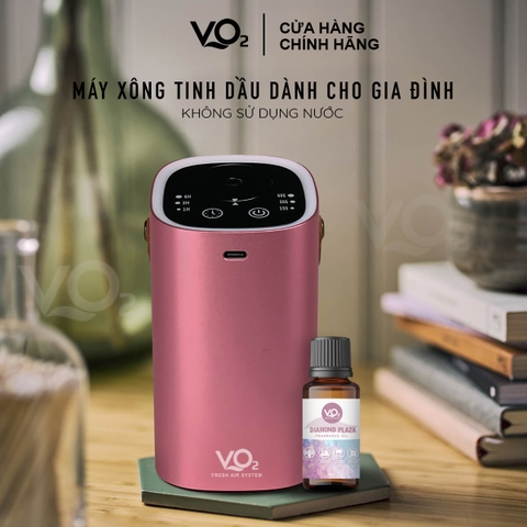 Máy Xông Tinh Dầu Dành Cho Gia Đình VO2 Smart Home Scent Diffuser Không Dùng Nước, Có Sạc Pin Giúp Khử Mùi