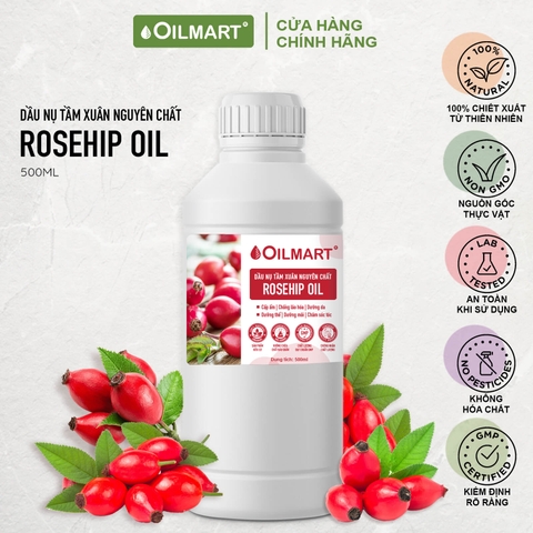 Dầu Nụ Tầm Xuân Nguyên Chất Oilmart Rosehip Seed Oil