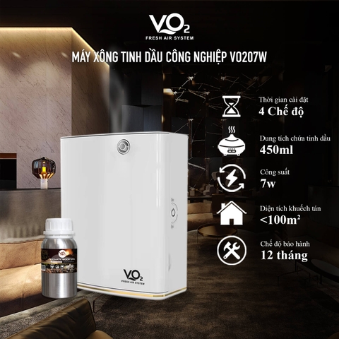 Máy Phun Tinh Dầu Tự Động Công Suất Lớn VO2 Aroma Diffuser - V300