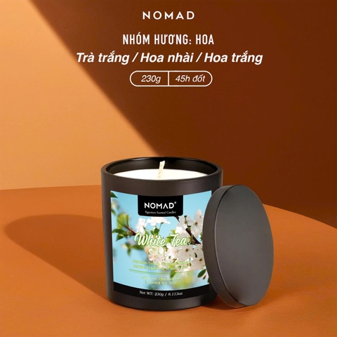 Nến Thơm Nomad Signature Scented Candle - White Tea