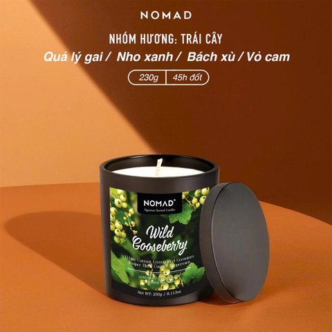 Nến Thơm Nomad Signature Scented Candle 230g - Wild Gooseberry