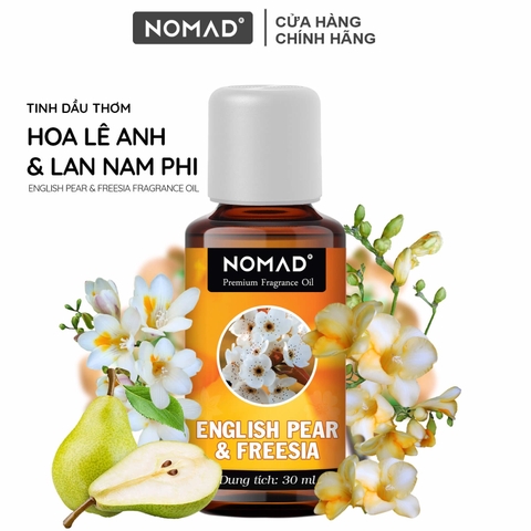 Tinh Dầu Thơm Nomad Premium Fragrance Oil - English Pear & Freesia