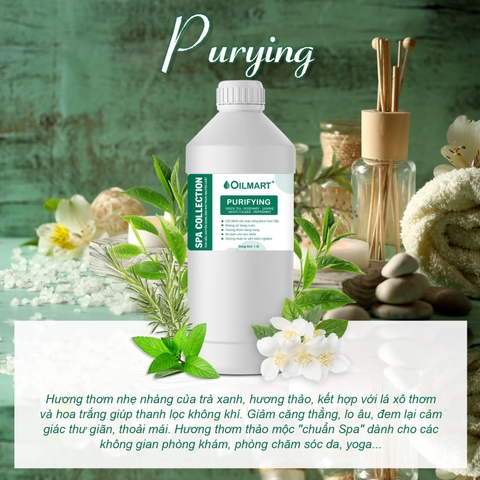 Tinh Dầu Chuyên Dụng Dung Tích Lớn Dùng Cho Máy Phun Tinh Dầu Công Nghiệp Oilmart - Purifying