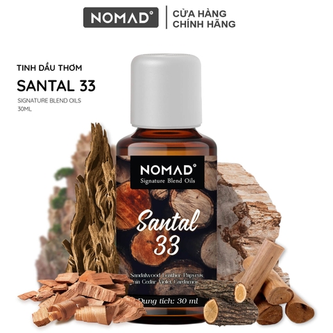 Tinh Dầu Thơm Nomad Signature Blend Oils - Santal 33