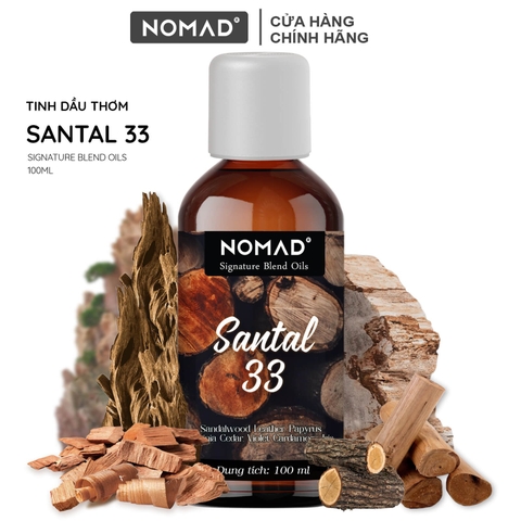 Tinh Dầu Thơm Nomad Signature Blend Oils - Santal 33