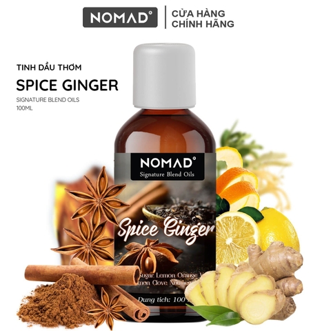 Tinh Dầu Thơm Nomad Signature Blend Oils - Spice Ginger