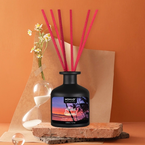 Bộ Tán Hương Que Mây Nomad Reed Diffuser 140ml - Aloha Hawaii