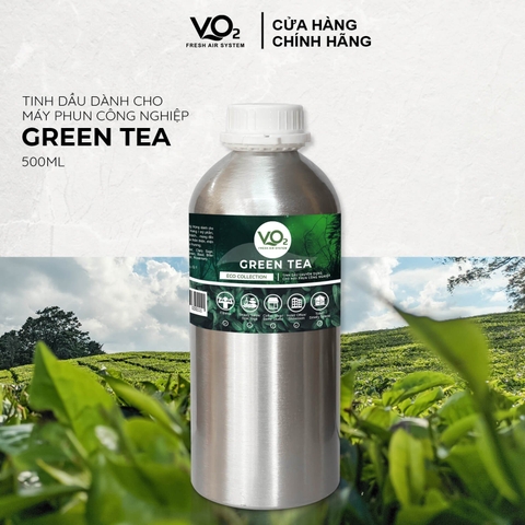 Tinh Dầu Cho Máy Phun Công Nghiệp VO2 Eco Collection - Green Tea