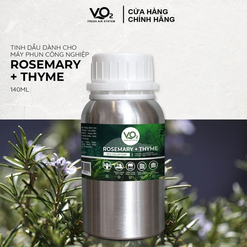 Tinh Dầu Cho Máy Phun Công Nghiệp VO2 Eco Collection - Rosemary + Thyme