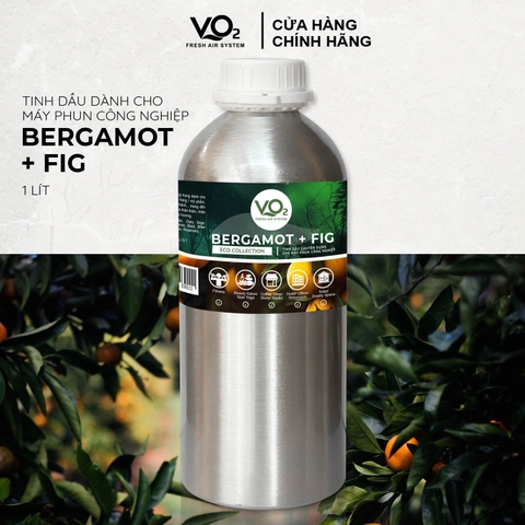 Tinh Dầu Cho Máy Phun Công Nghiệp VO2 Eco Collection - Bergamot + Fig
