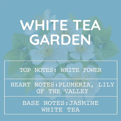 Tinh Dầu Thơm Làm Nến, Tán Hương, Mỹ Phẩm Mùi White Tea Garden