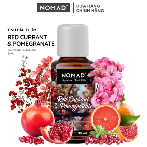 Tinh Dầu Thơm Nomad Signature Blend Oils - Red Currant & Pomegranate