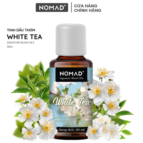Tinh Dầu Thơm Nomad Signature Blend Oils - White Tea