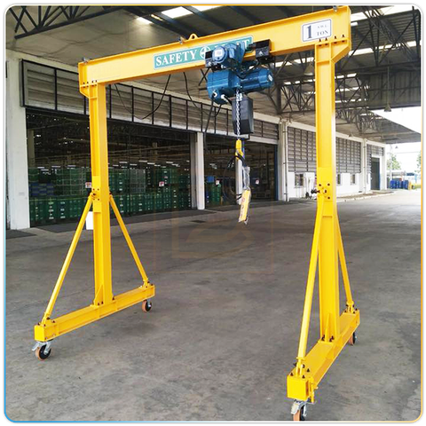 Cổng trục đẩy tay