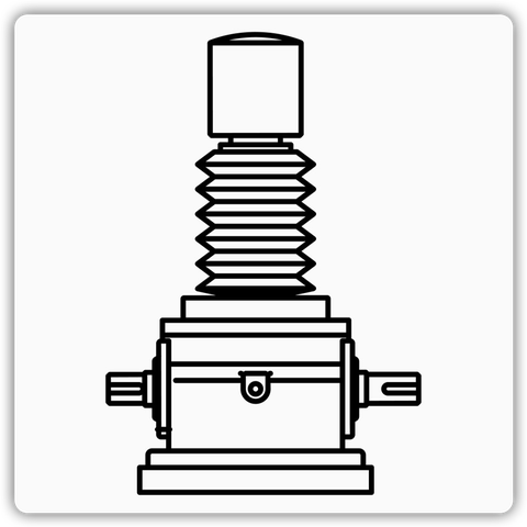 Máy nâng trục vít