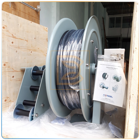 Rulo cuốn cáp điện Koreel - Dòng ECC - Cho cổng trục