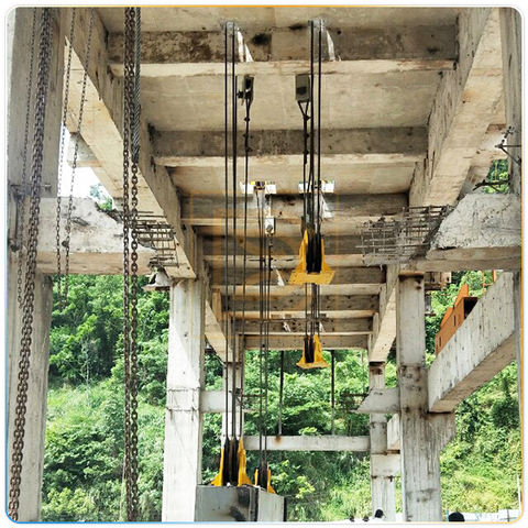 Tời nâng cửa van 2 x 50 Tấn