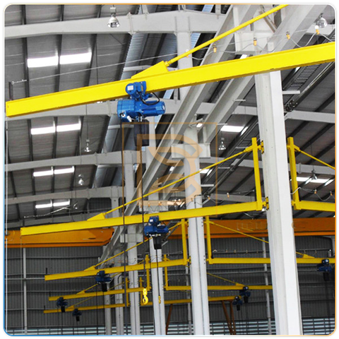 Cầu trục xoay áp cột 1 Tấn