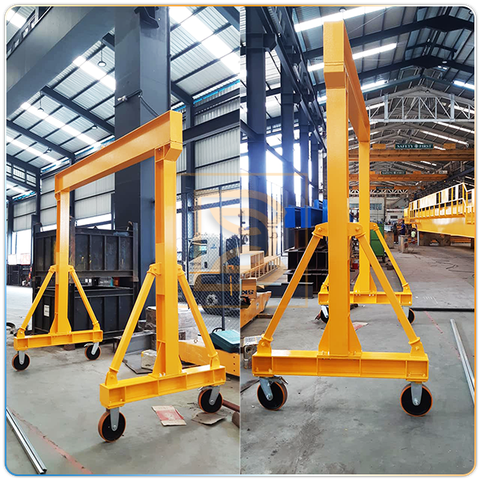 Cổng trục đẩy tay 1 Tấn