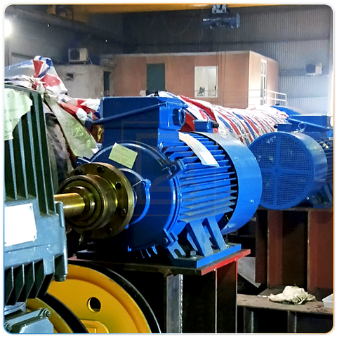 Động cơ điện 3 pha YZB, 37 - 132kw, 600 r/min, S3-40% - Wuxi