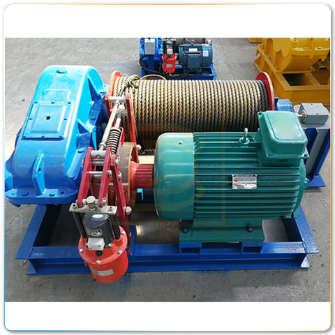 Tời kéo đồng bộ 3.2 Tấn - HyCrane, China