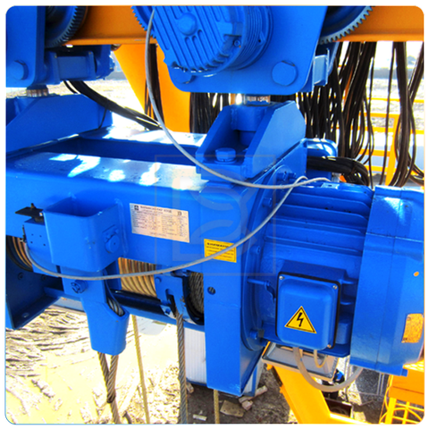 Palang cáp điện Balkansko - Dầm đơn, dòng MT, 4/1, 10 - 20 Tấn