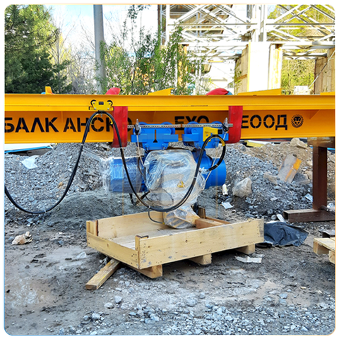 Palang cáp điện Balkansko - Dầm đơn, dòng T10