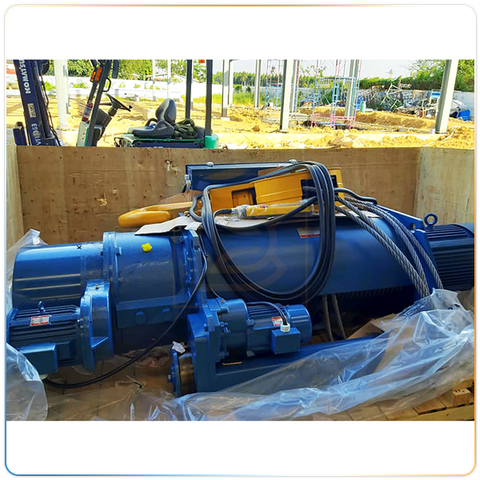 Palang cáp điện Kukdong - Dầm đôi, dòng KDWDC