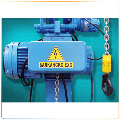 Palang xích điện Balkansko Echo - Bulgaria, dòng BB, 1 cấp tốc độ