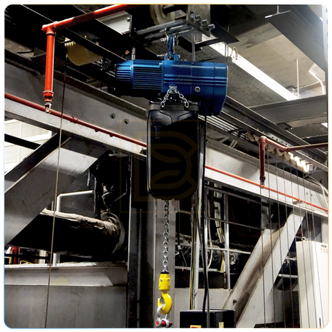 Palang xích điện Kukdong - Loại cố định, 1 cấp tốc độ