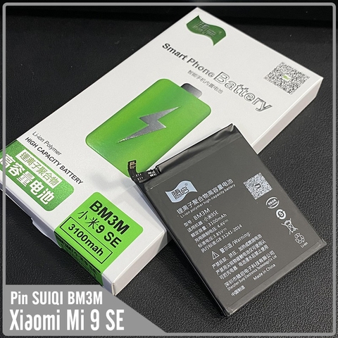 Pin Suiqi Li-ion thay thế cho Xiaomi Mi 9 SE BM3M 3100mAh