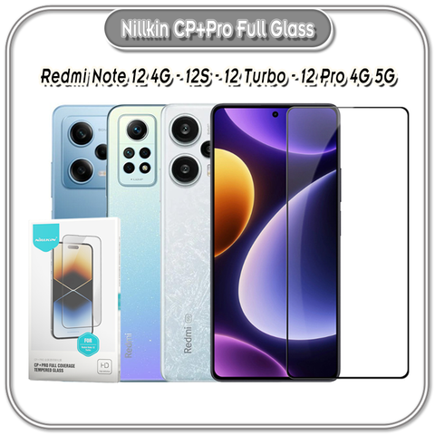 Cường lực Nillkin CP+Pro cho Redmi Note 12 - 12S - 12 Pro 4G 5G - 12 Turbo
