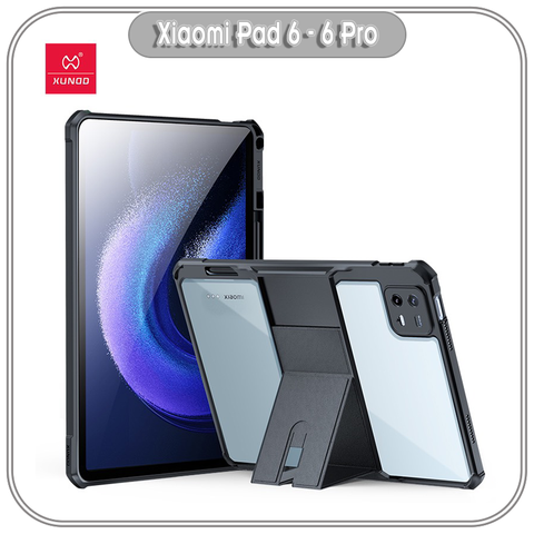 Ốp chống sốc cho Xiaomi Pad 7 - 7 Pro, giá đỡ nhựa dẻo XunDD V2