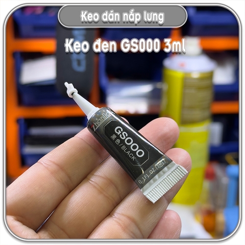 keo đen dán nắp lưng điện thoại, GS000 3ml