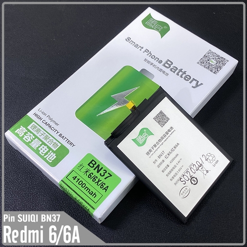 Pin Suiqi Li-ion thay thế cho Xiaomi Redmi 6 / 6A BN37 4100mAh