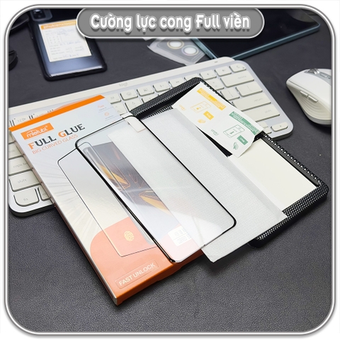 Cường lực Vivo X200 Pro, full viền đen MIETUBL