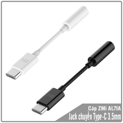 Cáp chuyển ZMI từ USB-C to Audio 3.5mm (AL71A)