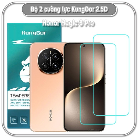 Bộ 2 Cường lực KungGor cho Honor Magic 8 Pro